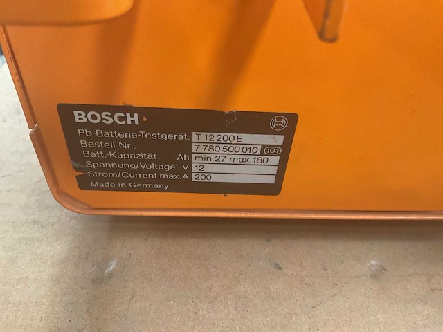Bosch t 12 200 e battery- tester - afbeelding 4 van  4