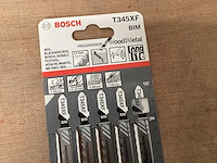 Bosch t345xf bim decoupeerzaagblad hout en metaal, 5 pack (96x) - afbeelding 2 van  4