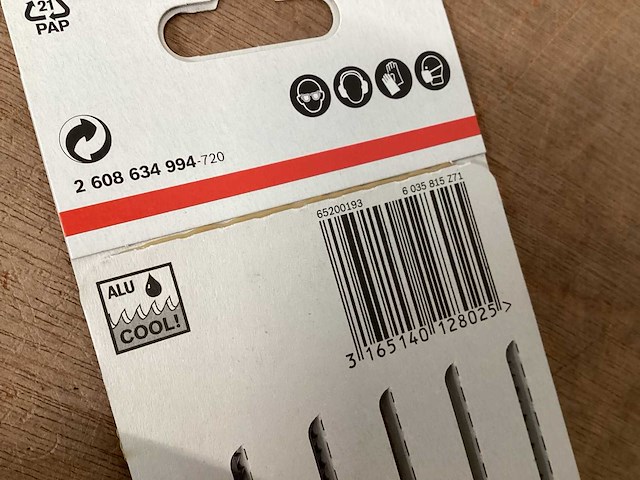Bosch t345xf bim decoupeerzaagblad hout en metaal, 5 pack (96x) - afbeelding 4 van  4