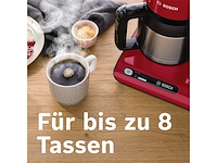 Bosch tka8a054 koffiezetapparaat half automatisch rood - afbeelding 2 van  6