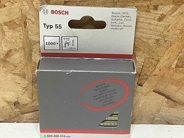 Bosch type 55 spijkers, nagels & nieten (32000x) - afbeelding 1 van  3