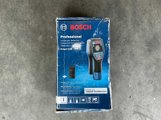 Bosch universal detector d-tect 120 - afbeelding 1 van  3