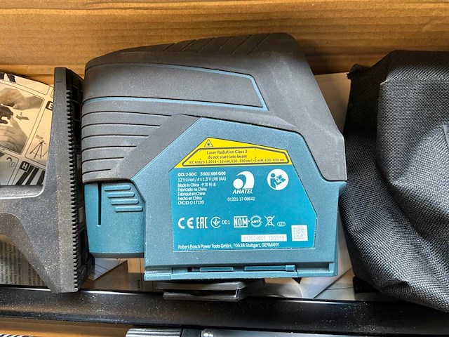 Bosch universal level 2 / gcl 2-50 c bouwlaser met statief (2x) - afbeelding 5 van  5