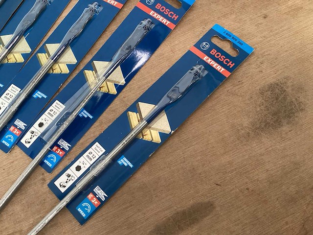 Bosch verlengde speedboor voor hout, 12x400 mm (10x) - afbeelding 2 van  4
