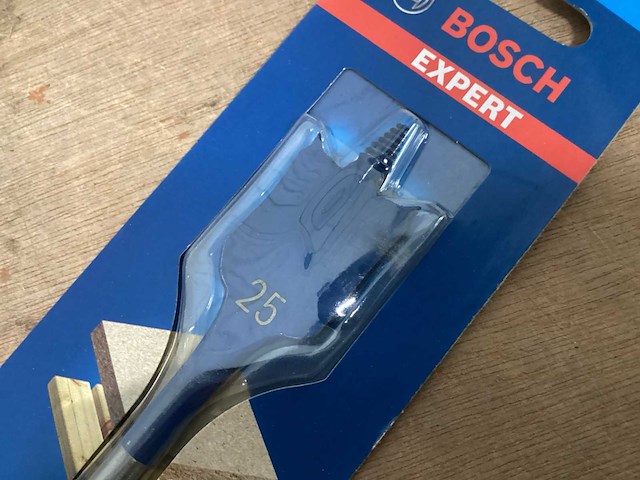 Bosch verlengde speedboor voor hout, 25x400 mm (9x) - afbeelding 2 van  2