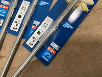 Bosch verlengde speedboor voor hout, 8x400 mm (18x) - afbeelding 3 van  4