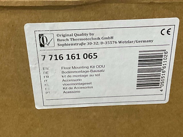 Bosch vloerbeugelset multiline / enviline - afbeelding 4 van  4