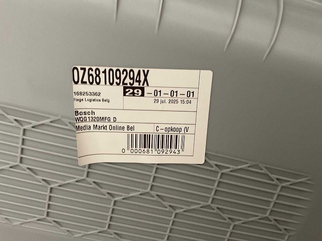 Bosch wan2827fnl & wqg1320mfg/01 wasmachine & wasdroger (2x) - afbeelding 8 van  10