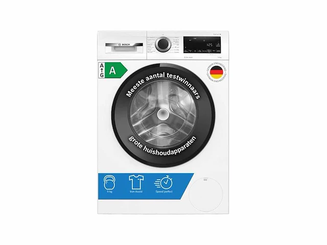 Bosch wasmachine wgg244zanl 9 kg energielabel a - afbeelding 1 van  11