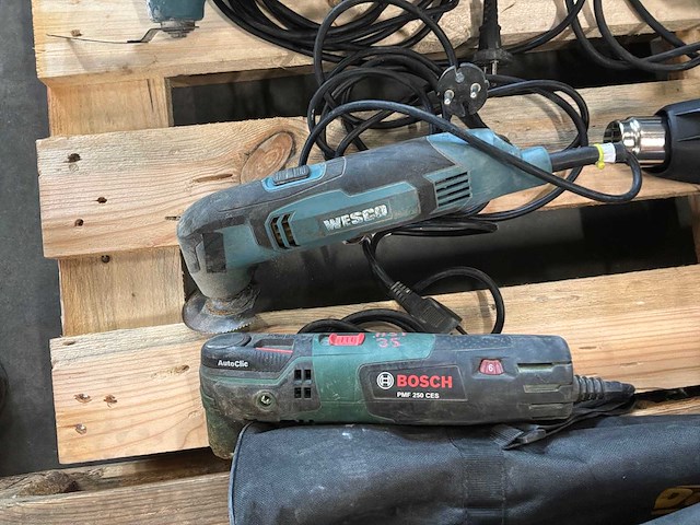 Bosch / wesco / ferm multitool (5x) - afbeelding 2 van  7