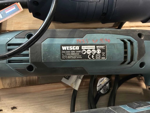 Bosch / wesco / ferm multitool (5x) - afbeelding 6 van  7