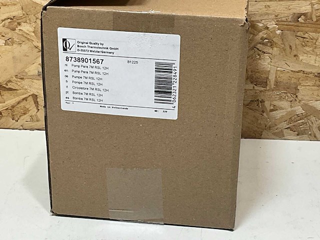Bosch wilo 8738901567 pomp para 7m rsl 12h (2x) - afbeelding 5 van  7