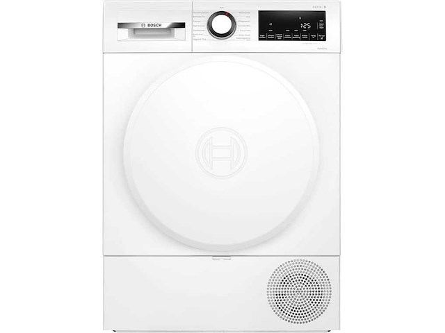 Bosch wqg233d21 serie 6 warmtepompdroger, 9 kg, sneldrogend duits display - afbeelding 1 van  9