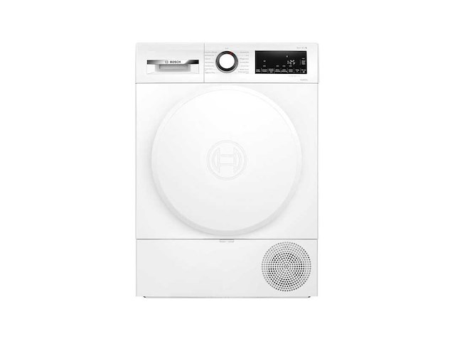 Bosch wqg233d21 serie 6 warmtepompdroger, 9 kg, sneldrogend duits display - afbeelding 1 van  7
