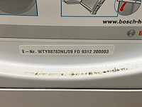 Bosch wty88782nl/09 8kg warmtepompdroger - afbeelding 4 van  4