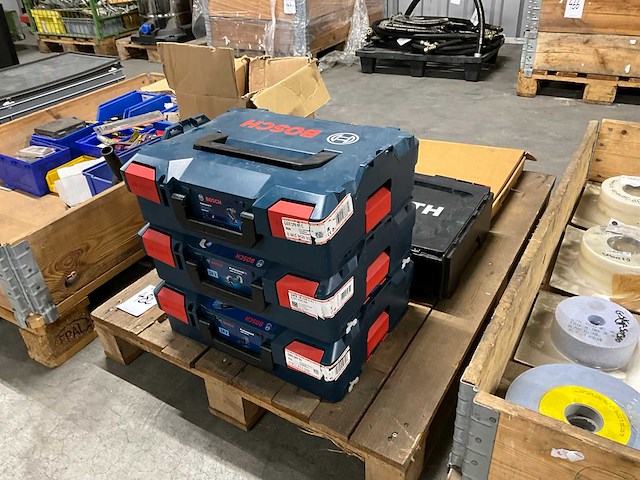 Bosch / wurth diverse gereedschapskoffers (4x) - afbeelding 1 van  2