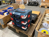 Bosch / wurth diverse gereedschapskoffers (4x) - afbeelding 1 van  1