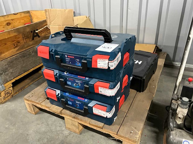 Bosch / wurth diverse gereedschapskoffers (4x) - afbeelding 1 van  2