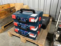 Bosch / wurth diverse gereedschapskoffers (4x) - afbeelding 1 van  2