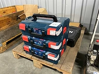 Bosch / wurth diverse gereedschapskoffers (4x) - afbeelding 1 van  2
