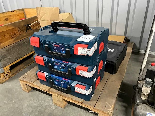Bosch / wurth diverse gereedschapskoffers (4x) - afbeelding 1 van  2
