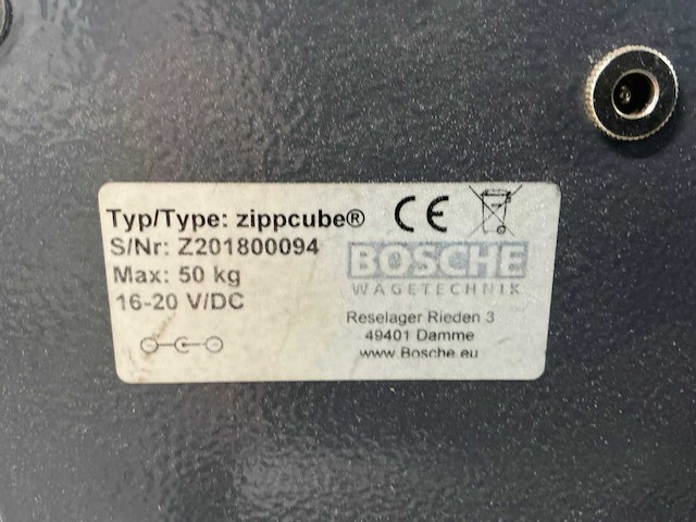 Bosche zippcube volume- en gewichtsmeetsysteem - afbeelding 2 van  10