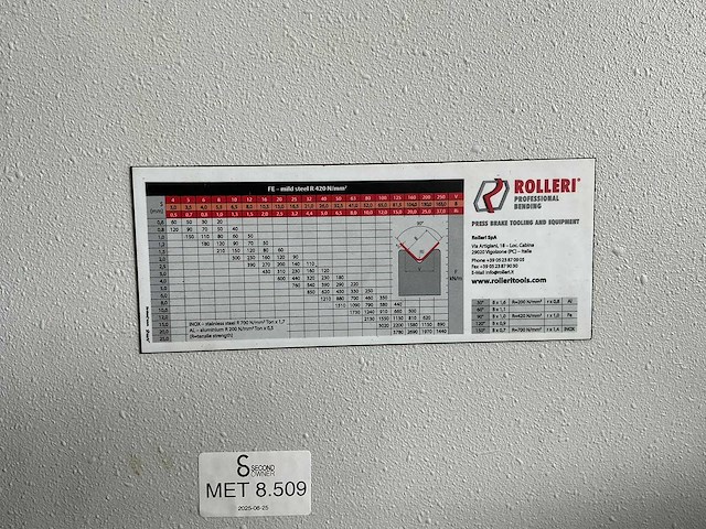 Boschert - profi 28 / 1000 cnc - cnc bending machine - 2014 - afbeelding 4 van  14