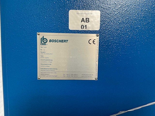 Boschert - profi 28 / 1000 cnc - cnc bending machine - 2014 - afbeelding 5 van  14