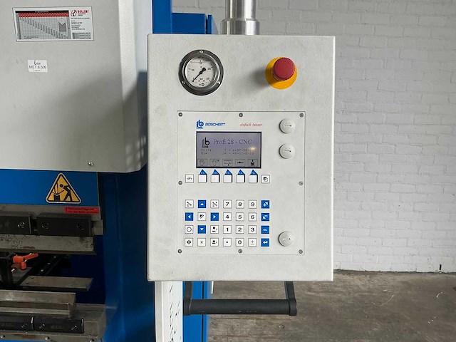 Boschert - profi 28 / 1000 cnc - cnc bending machine - 2014 - afbeelding 2 van  2
