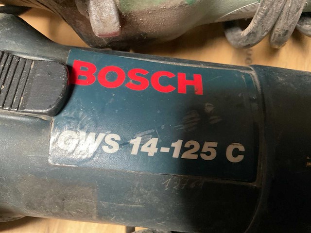 Bosch/hitachi haakse slijpmachine (3x) - afbeelding 3 van  4