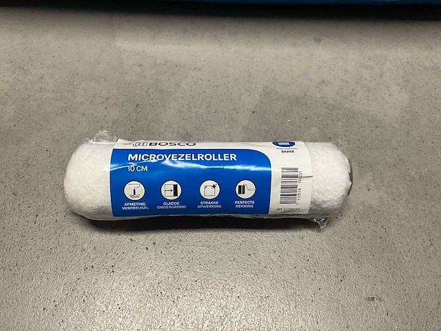 Bosco microvezel roller (10 cm / 8 mm) (10000x) - afbeelding 1 van  3