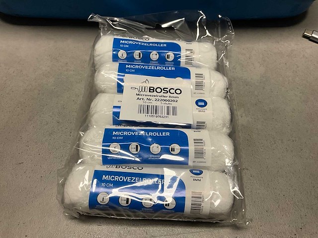 Bosco microvezel roller (10 cm / 8 mm) (2500x) - afbeelding 2 van  3