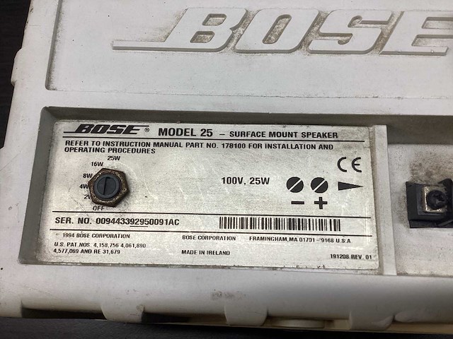 Bose - 25 - speakers (4x) - afbeelding 5 van  5