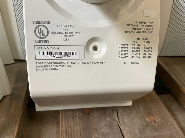 Bose freespace ds 16s speaker (18x) - afbeelding 4 van  4