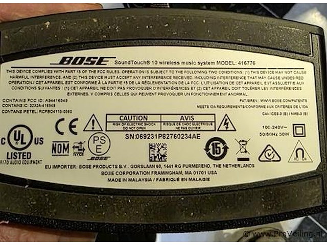 Bose geluidsboxen set van 2 stuks - afbeelding 3 van  3