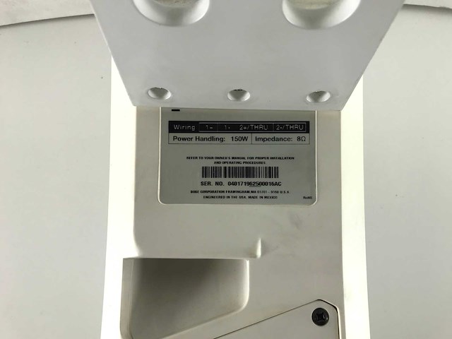 Bose (panaray 502a) curved loudspeakers (5x) - afbeelding 7 van  7