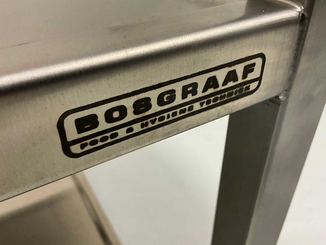 Bosgraaf roestvrijstalen laboratoriumkar (2x) - afbeelding 5 van  5