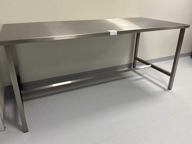 Bosgraaf roestvrijstalen werktafel - afbeelding 2 van  3