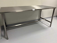 Bosgraaf roestvrijstalen werktafel - afbeelding 2 van  3