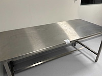 Bosgraaf roestvrijstalen werktafel - afbeelding 3 van  3