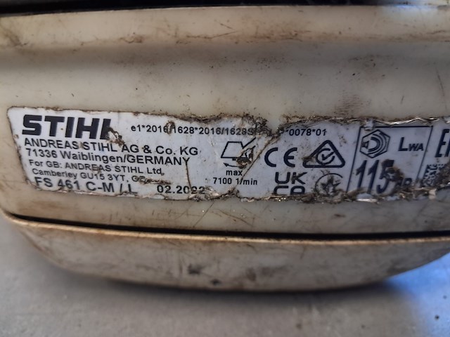 Bosmaaier, stihl, fs 461 c - afbeelding 4 van  8