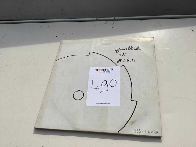 Bosmaaierblad - 255 25.4 8t - overig bos- en tuingereedschap - afbeelding 1 van  2