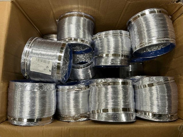Bosmsalad nieizolowany elastyczny aluminium slang (25x) - afbeelding 3 van  4