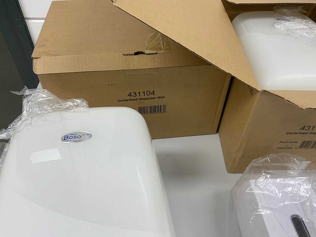 Boso papier- en zeepdispensers (6x) - afbeelding 4 van  7