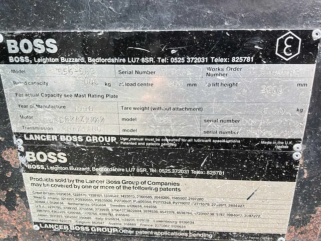 Boss - 1990 - 556-mk5 - zijlader - afbeelding 5 van  21
