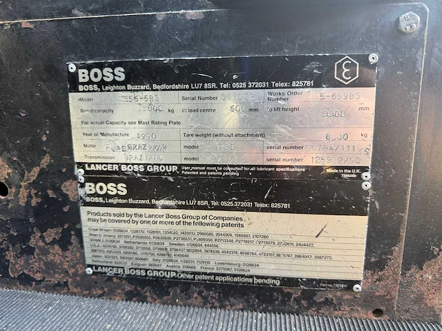 Boss - 1990 - 556-mk5 - zijlader - afbeelding 13 van  21
