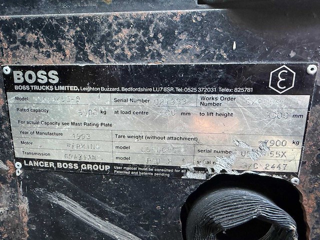 Boss - 556-mk5 - 4.51m duplex - zijlader - afbeelding 5 van  20