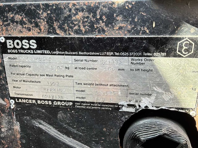 Boss - 556-mk5 - 4.51m duplex - zijlader - afbeelding 13 van  20