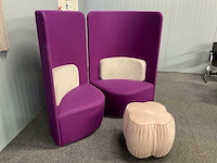 Boss design shuffle fauteuil / wachtkamerstoel (4x) - afbeelding 2 van  4