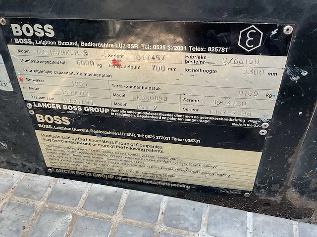 Boss mk5-3 zijlader - afbeelding 2 van  13